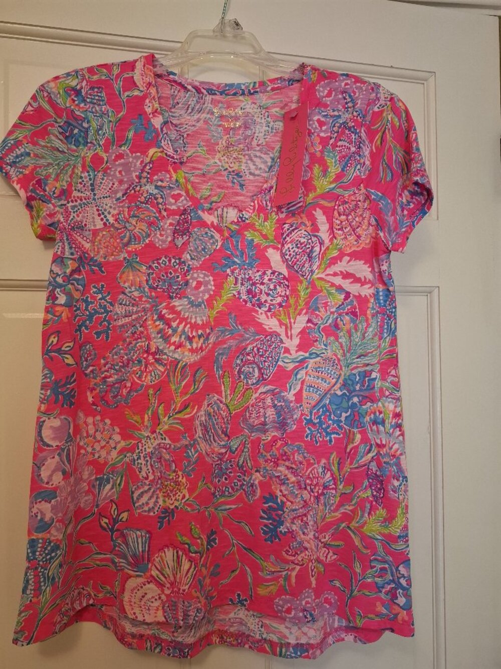 Lilly Pulitzer Etta V-Neck Top